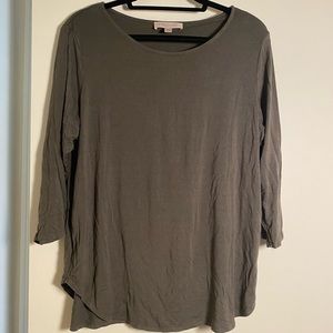 Philosophy soft 3/4 sleeve top